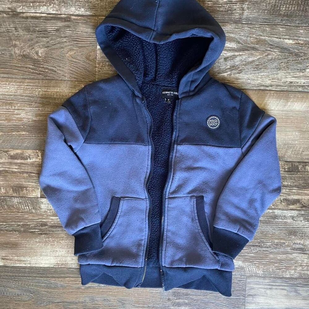 Kenneth-cole Men's Navy and Blue Jacket